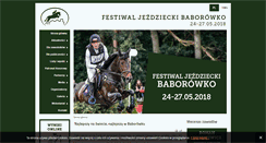 Desktop Screenshot of festiwal.baborowko.pl